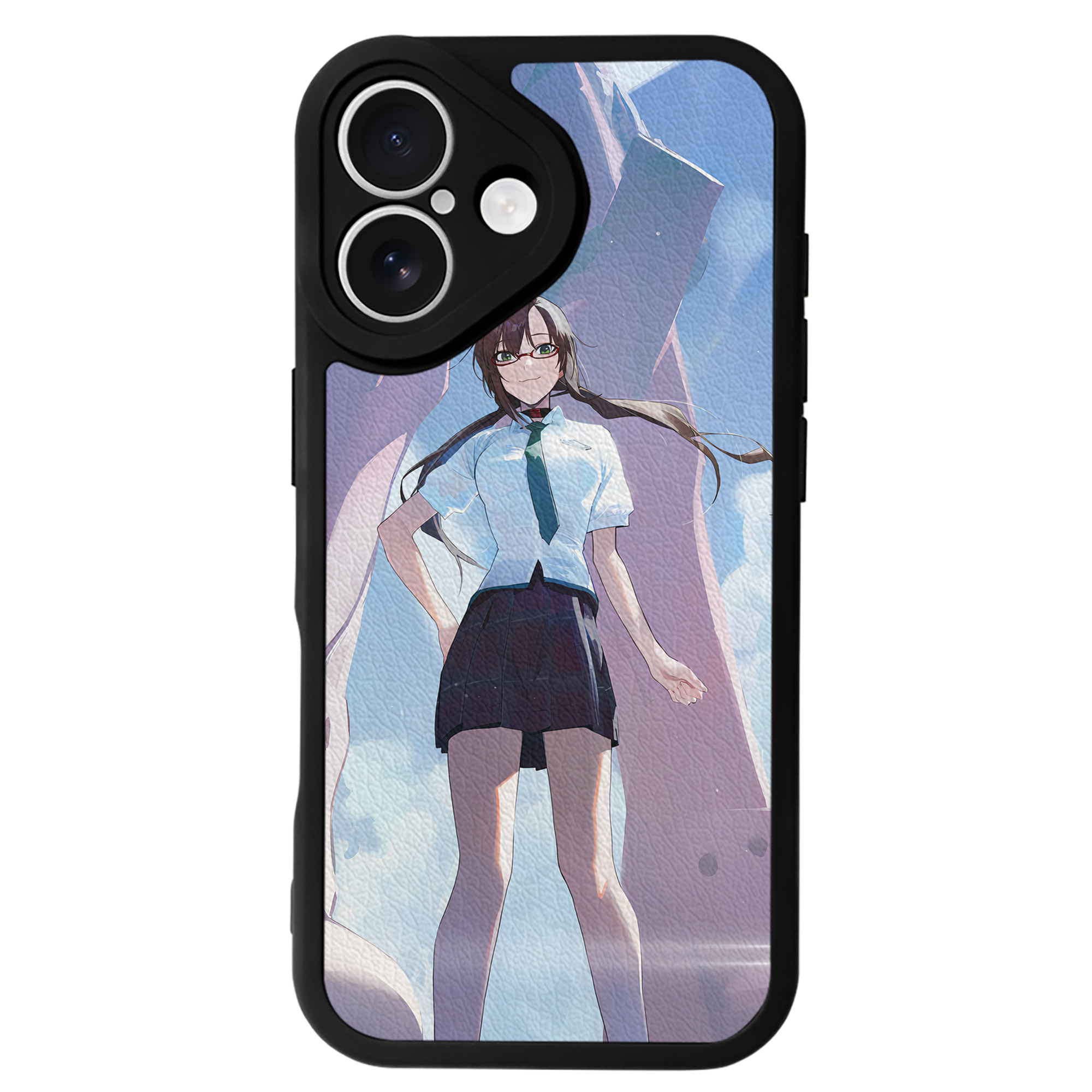 （画像用） EVA 新世紀エヴァンゲリオン 【iPhone 16シリーズ対応】シリコンスマホケース（レザー調） 材質：シリコン